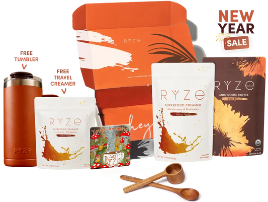 RYZE n Shine Bundle (Coffee + Creamer) Choice Grove