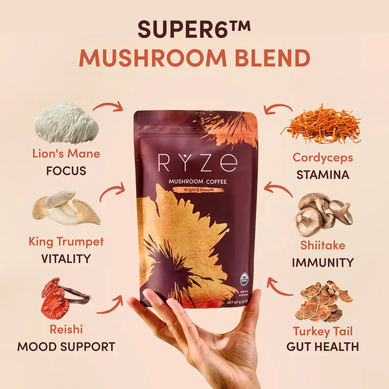 Mushroom Coffee Select Willow